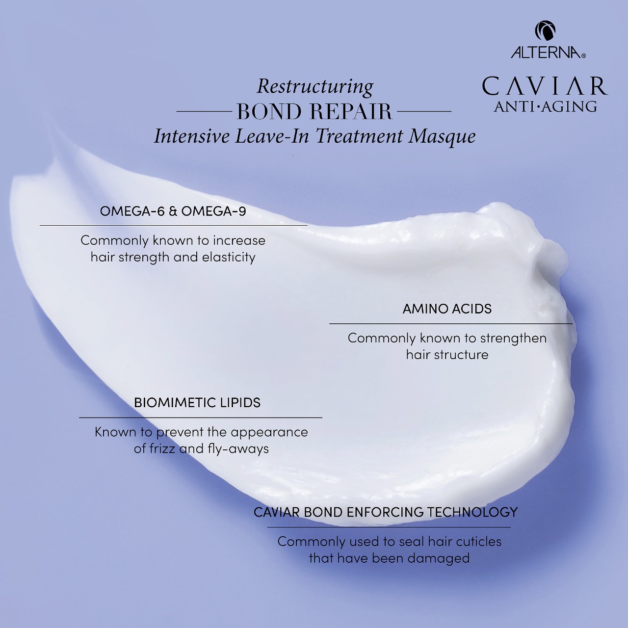Alterna Caviar Anti-Aging Restructuring Bond Repair Intensive Leave-In Treatment Masque - Зображення 4