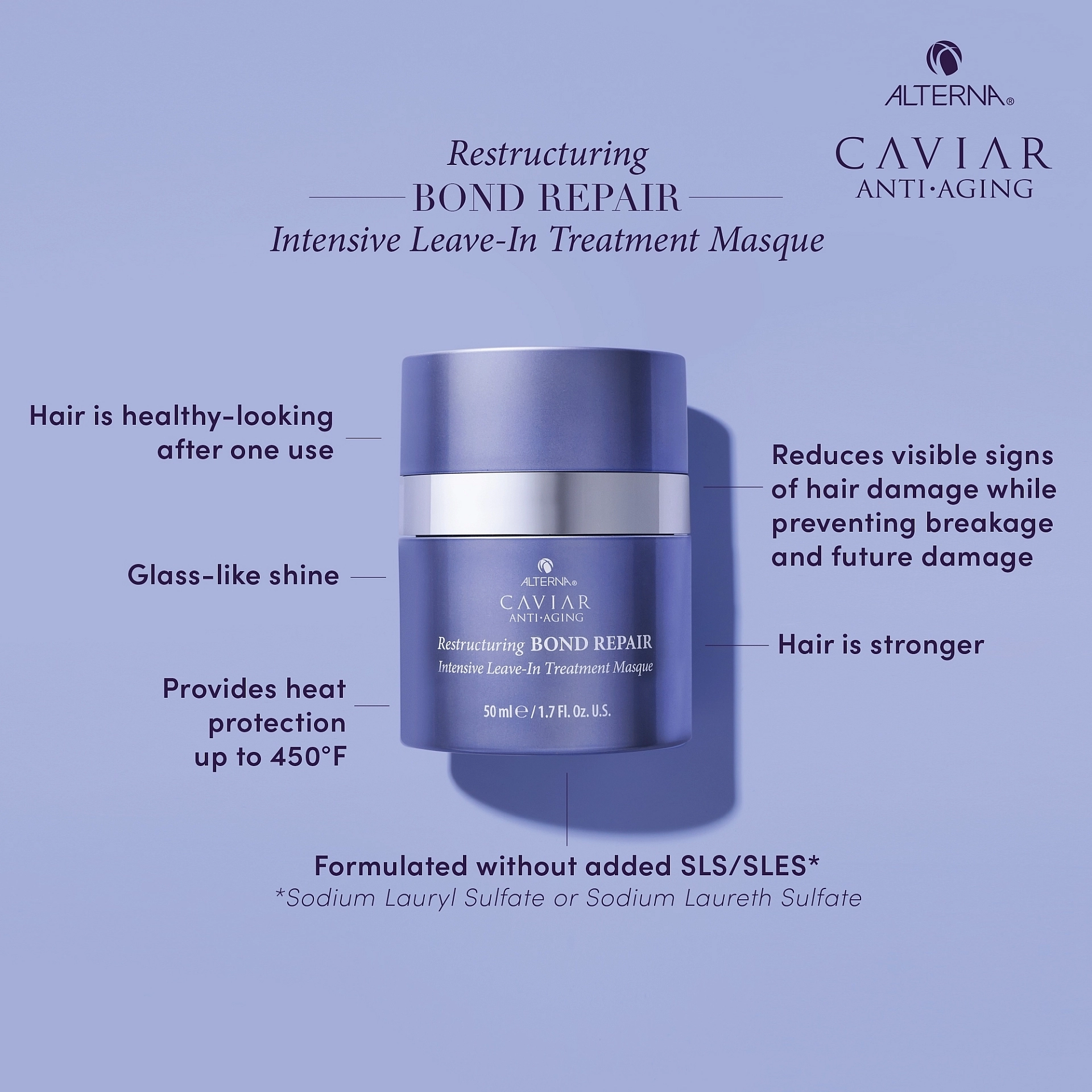 Alterna Caviar Anti-Aging Restructuring Bond Repair Intensive Leave-In Treatment Masque - Зображення 3