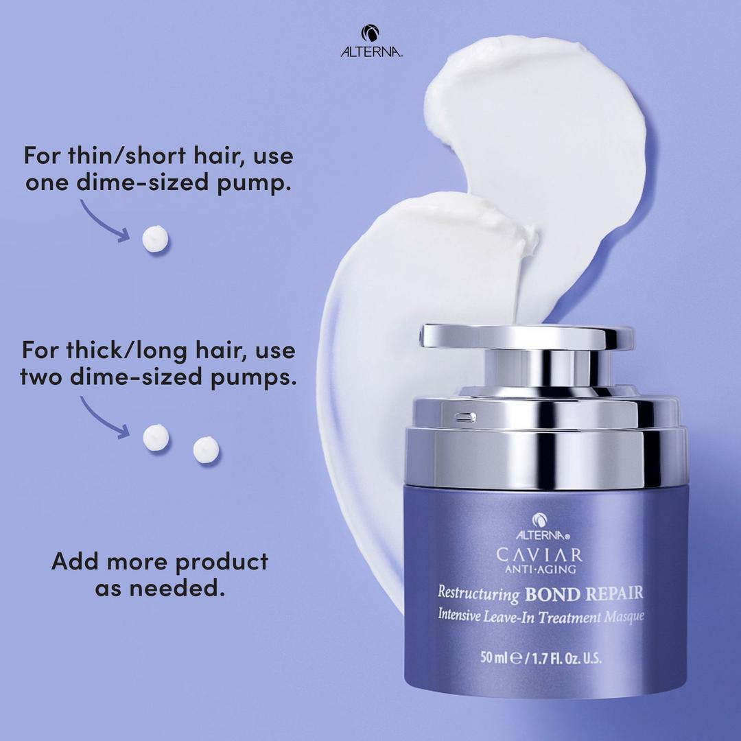 Alterna Caviar Anti-Aging Restructuring Bond Repair Intensive Leave-In Treatment Masque - Зображення 6